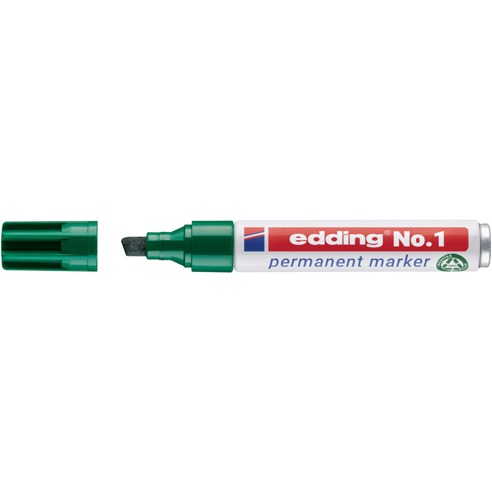 No.1 Permanentmarker - nachfüllbar, 1 - 5 mm, grün