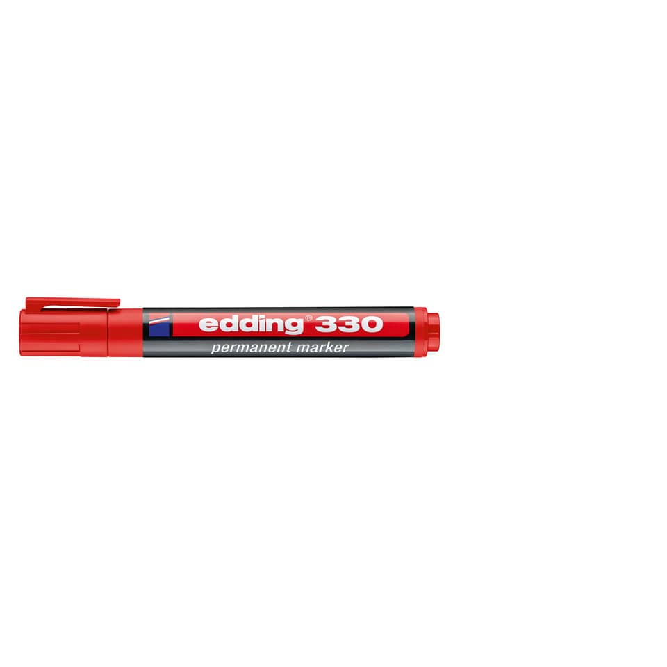 330 Permanentmarker - nachfüllbar, 1 - 5 mm, rot