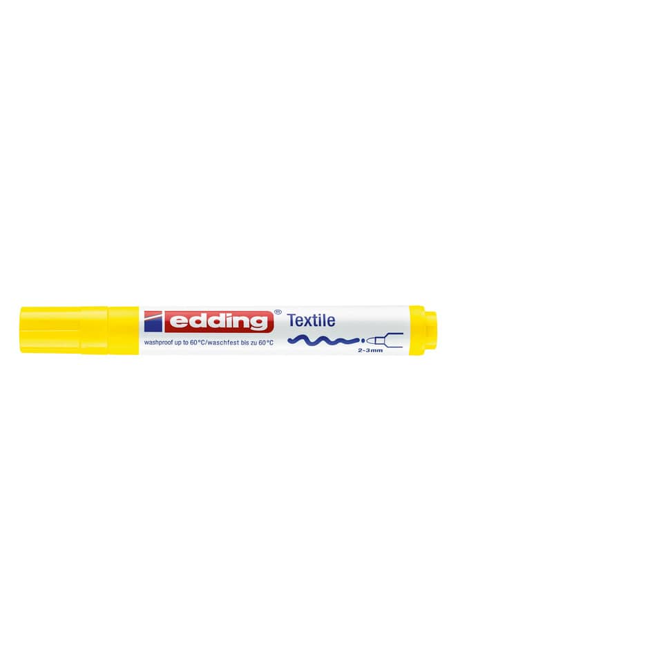 4500 Textilmarker creative - Rundspitze, 2-3 mm, gelb