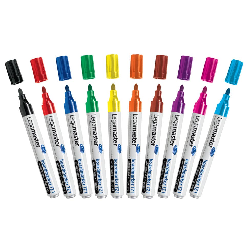 Boardmarker TZ 1 - Etui, nachfüllbar, 1,5 - 3 mm, 10 Farben