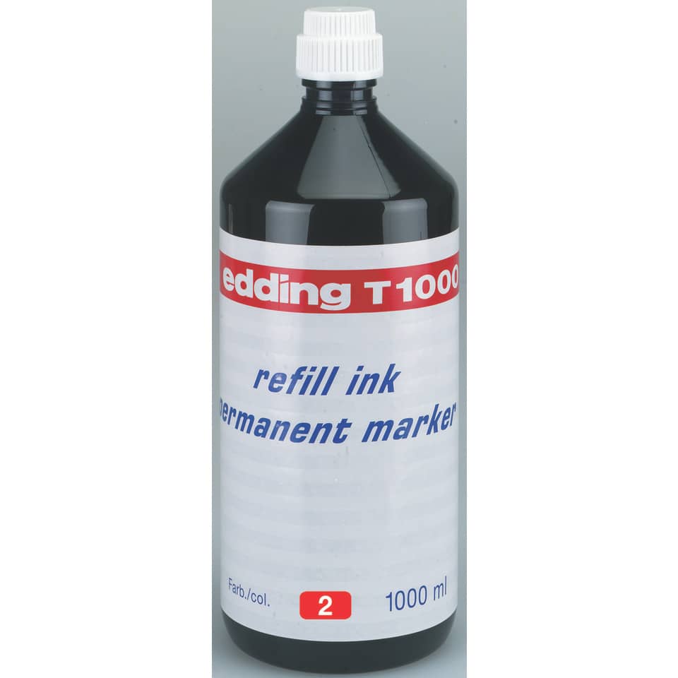 T 1000 Nachfülltinte - 1000 ml, rot
