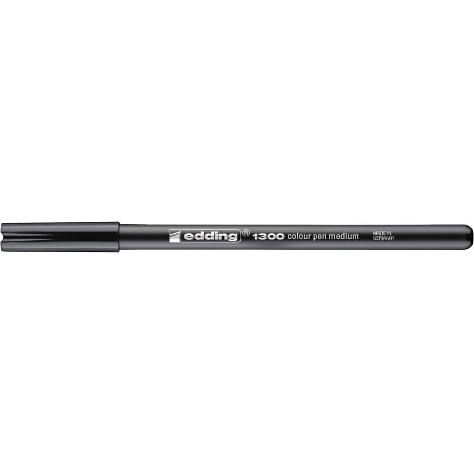 1300 Fasermaler colour pen - ca. 2 mm, schwarz