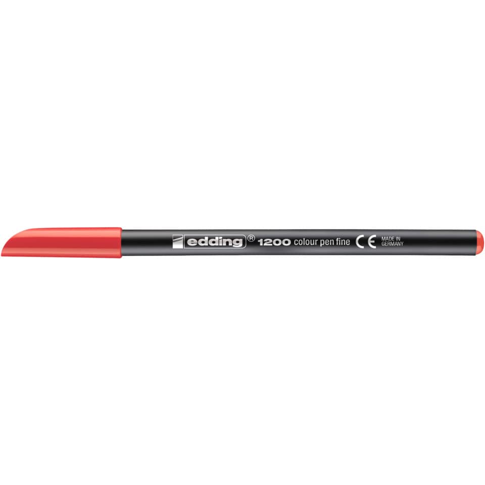 1200 Fasermaler colourpen - 1 mm, rot