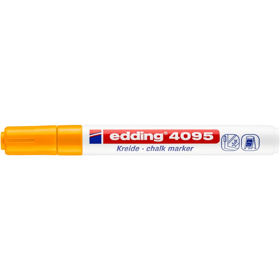 4095 Kreidemarker - 2 - 3 mm, neonorange