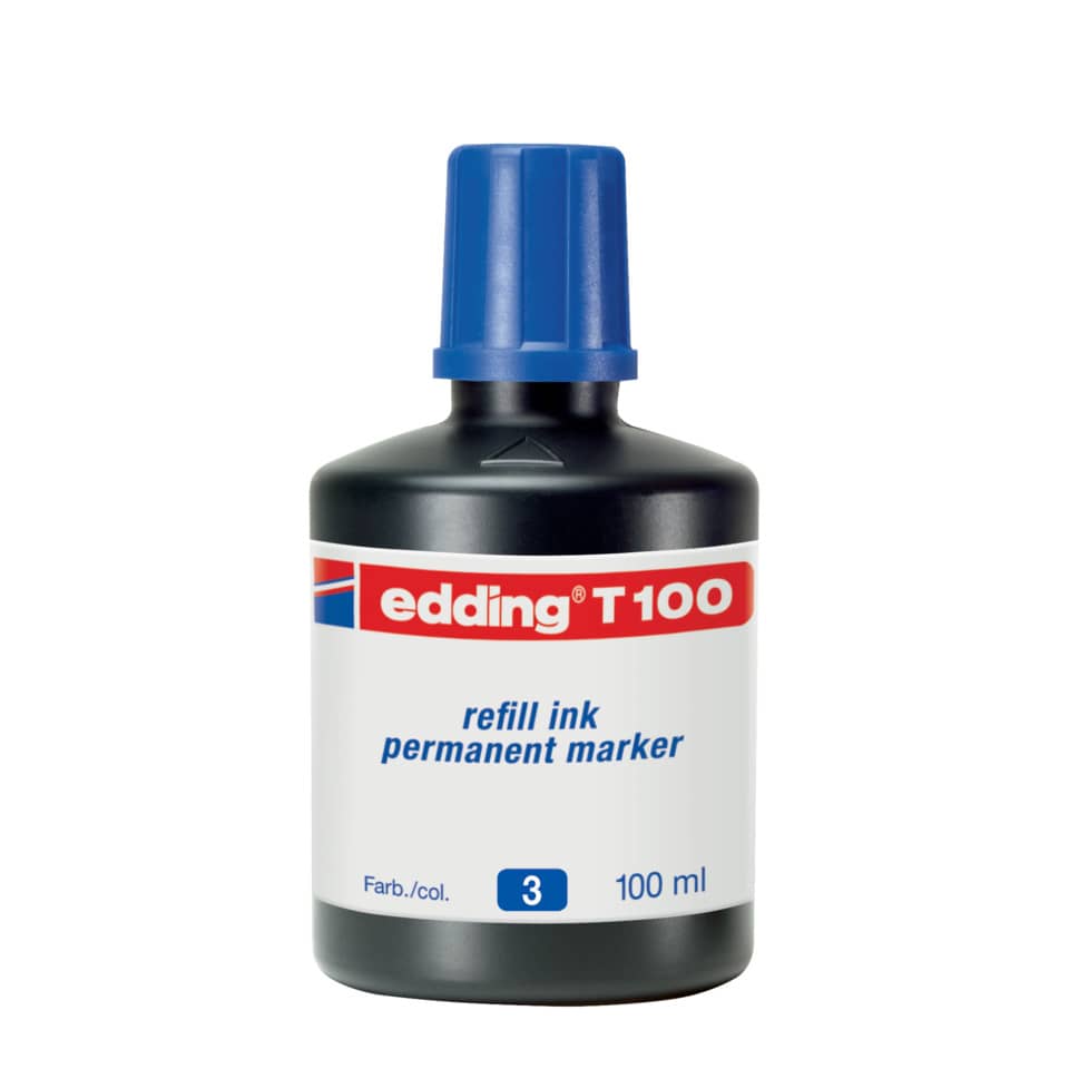 T 100 Nachfülltinte - 100 ml, blau