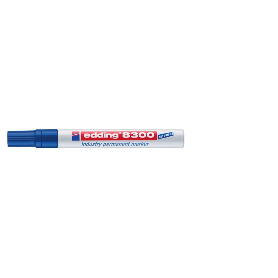 8300 Permanentmarker industry -  1,5 - 3 mm, blau