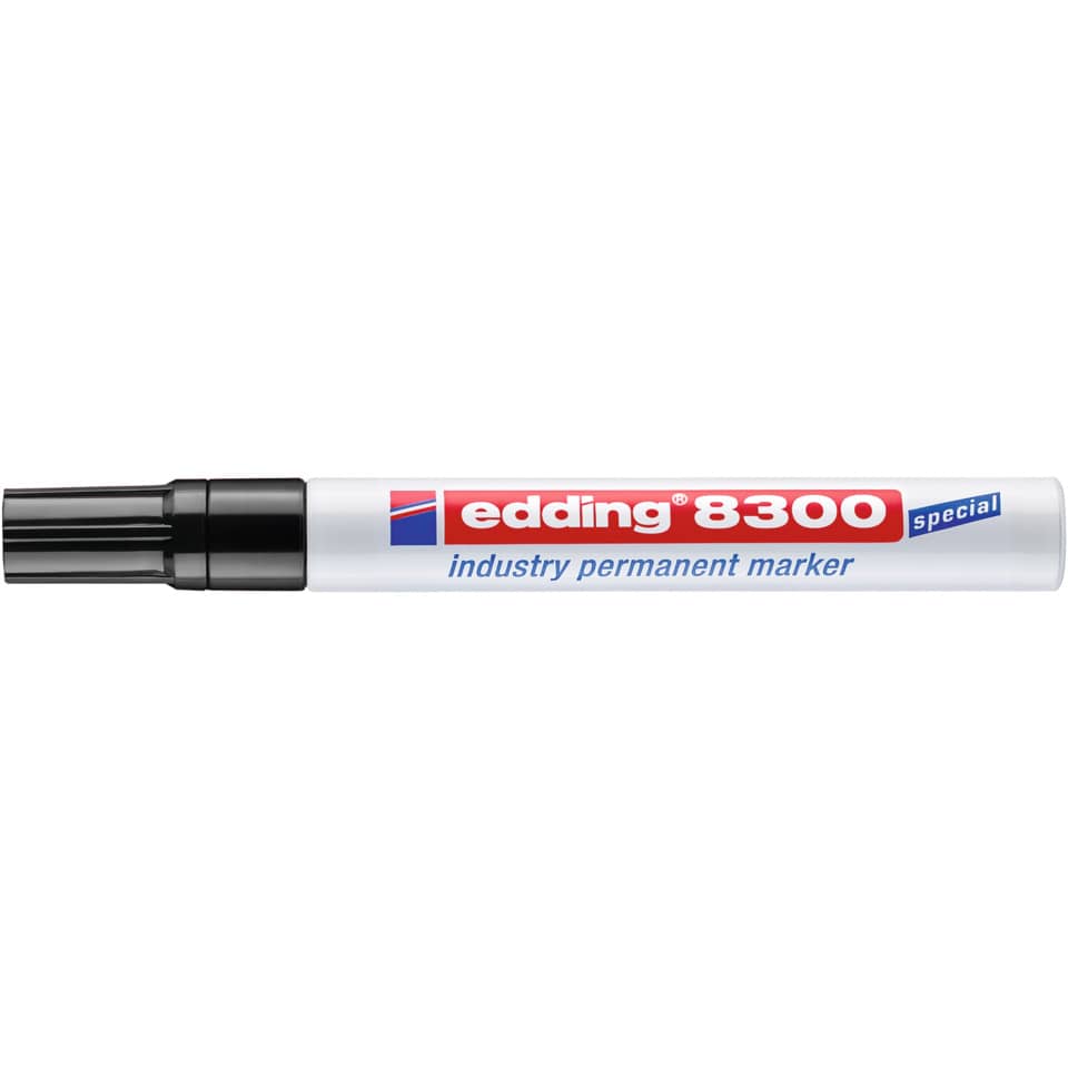 8300 Permanentmarker industry -  1,5 - 3 mm, schwarz