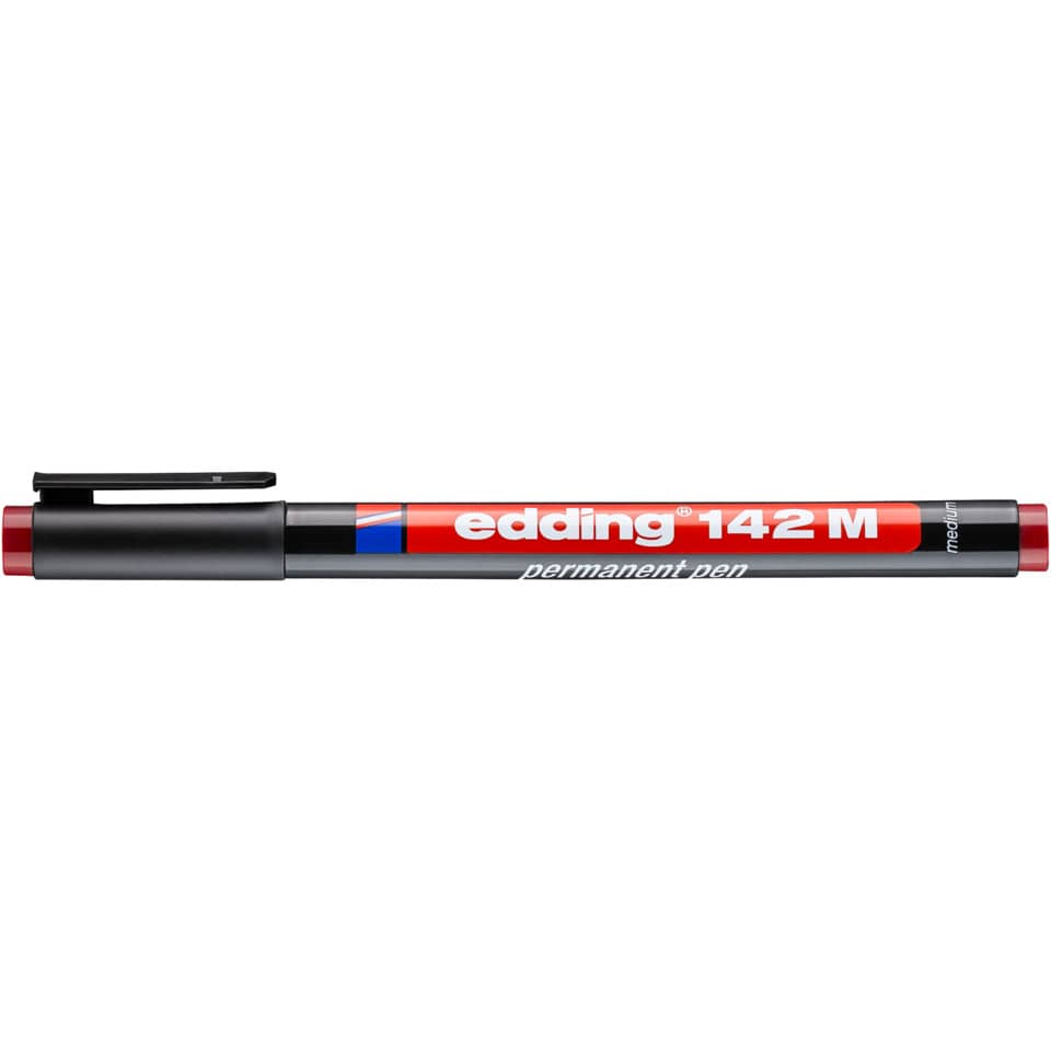 142 M - OHP-Marker, permanent, 1 mm, rot