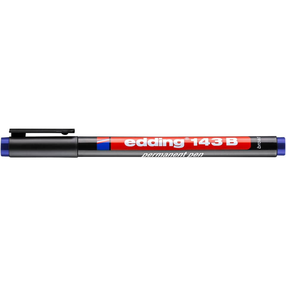 143 B - OHP-Marker, permanent, 1-3 mm, blau