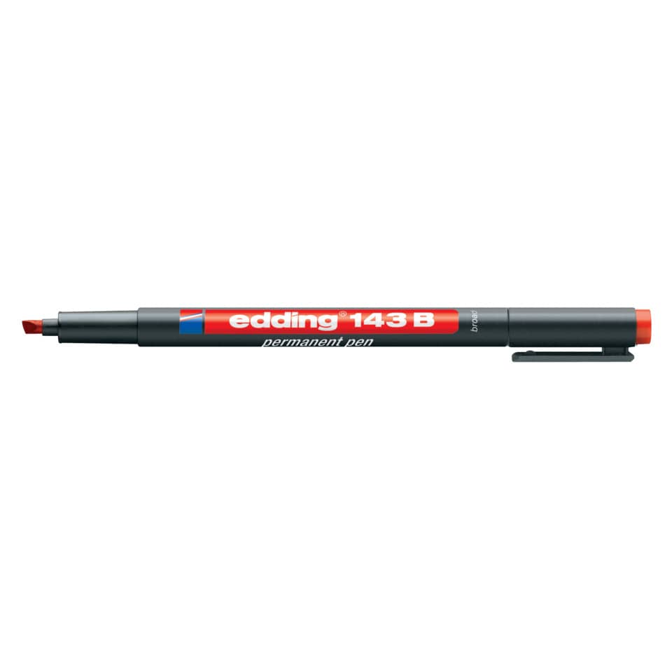 143 B - OHP-Marker, permanent, 1-3 mm, rot
