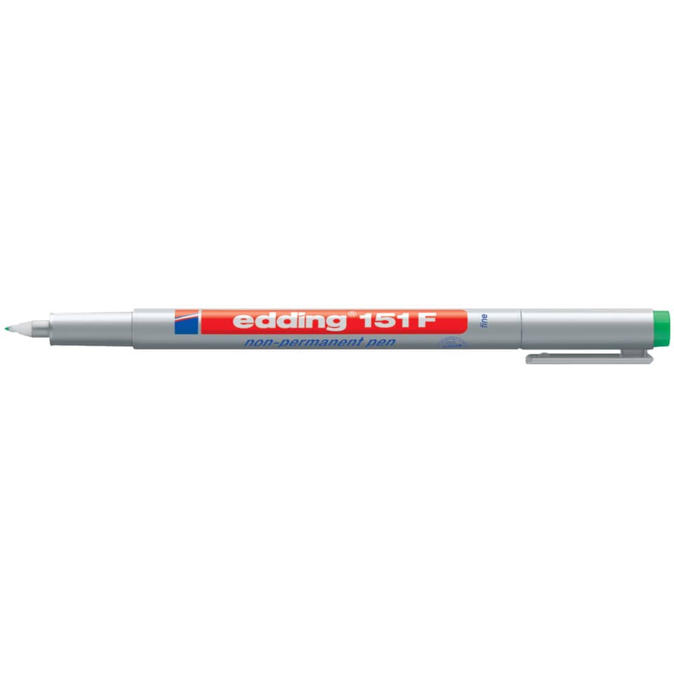 151 F - OHP-Marker, non-permanent, 0,6 mm, grün