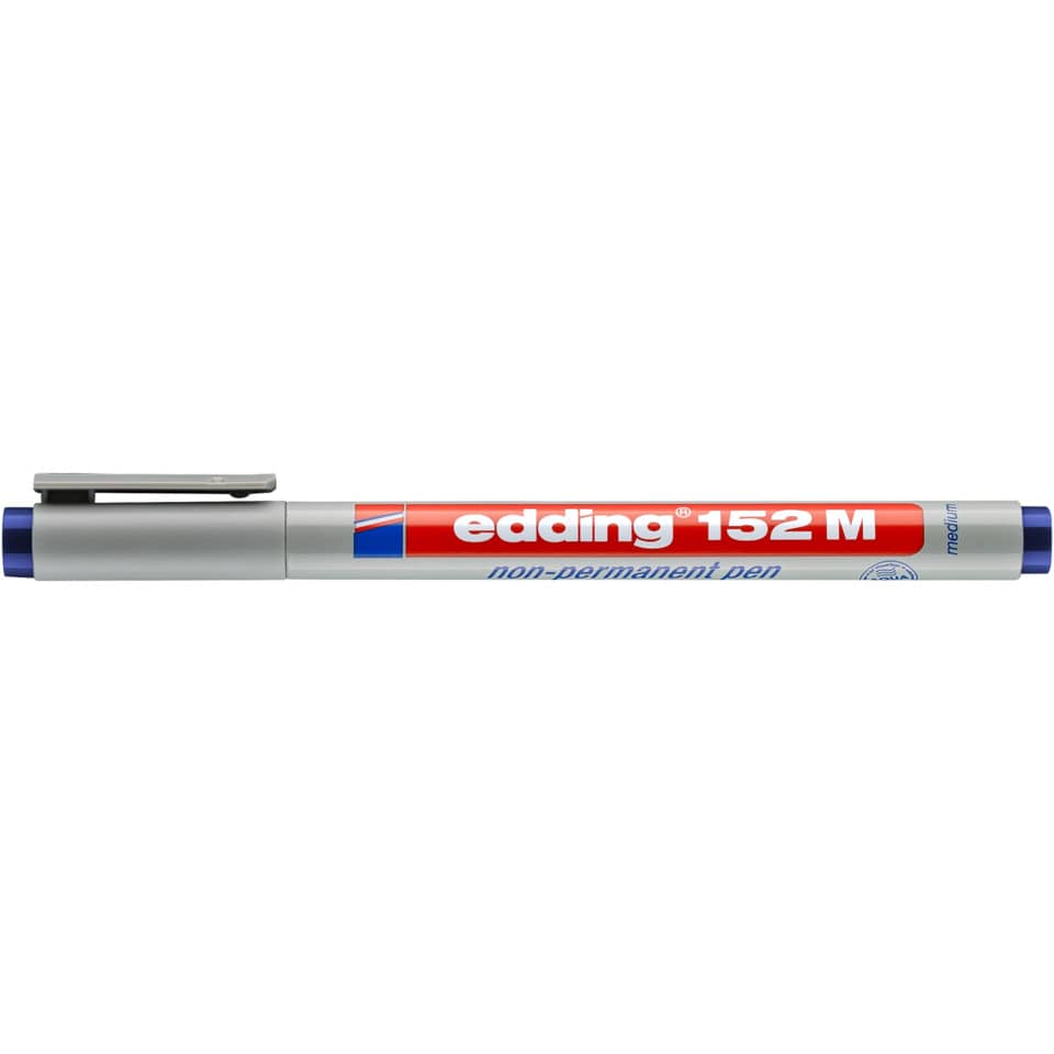 152 M - OHP-Marker, non-permanent, 1,0 mm, blau