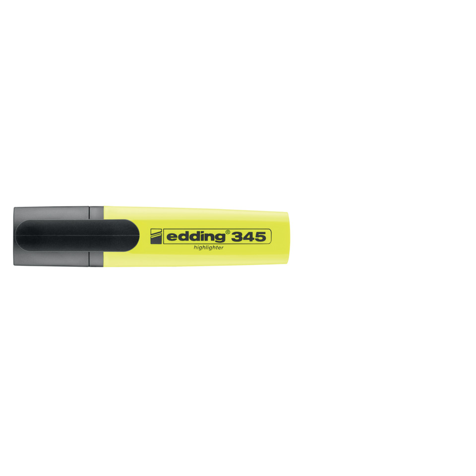 345 Textmarker highlighter - gelb, nachfüllbar