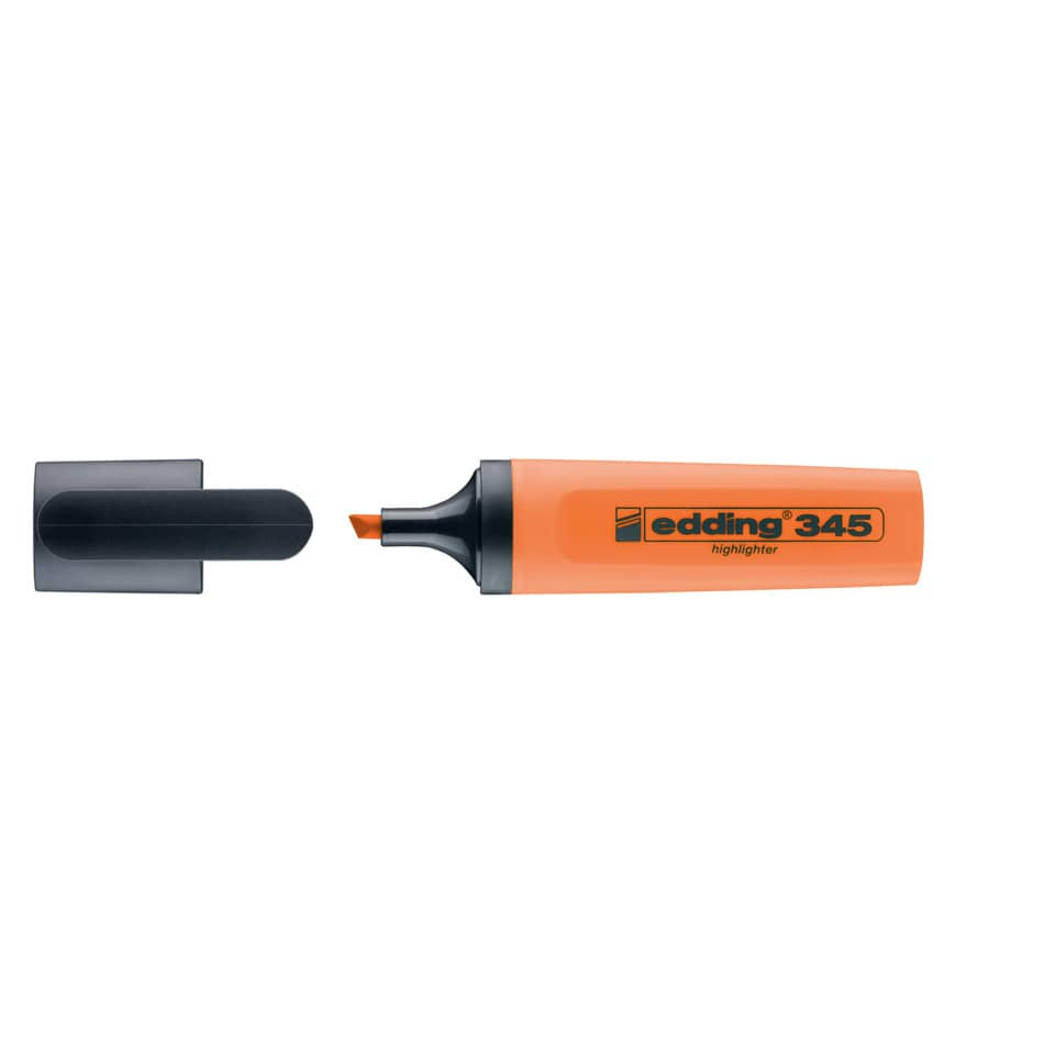 345 Textmarker highlighter - neonorange, nachfüllbar