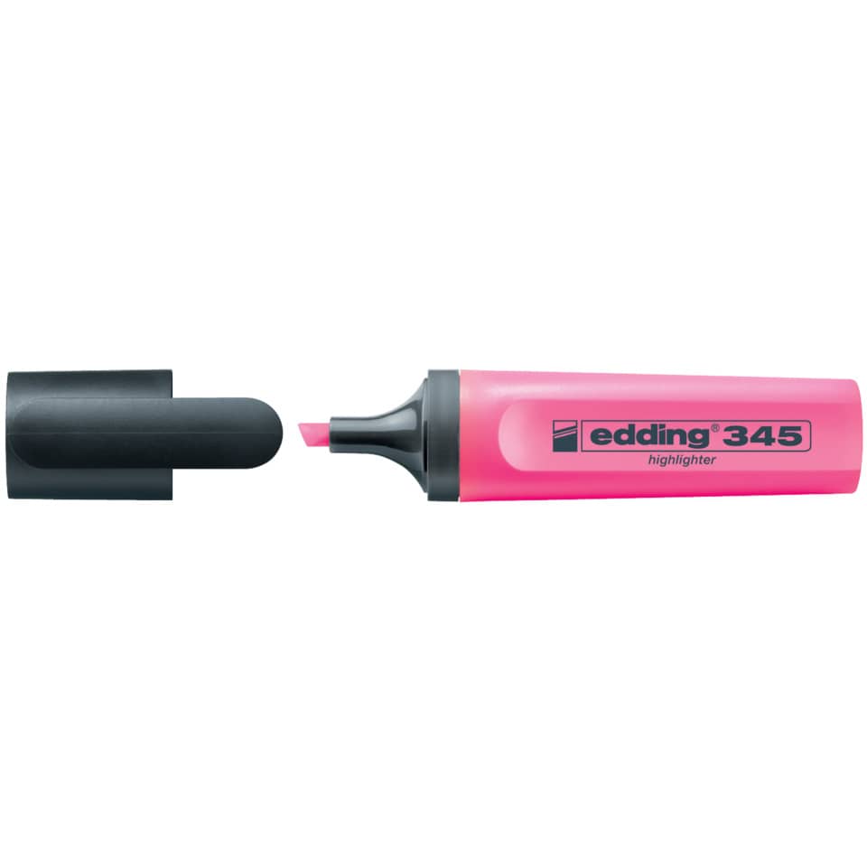 345 Textmarker highlighter - neonrosa, nachfüllbar