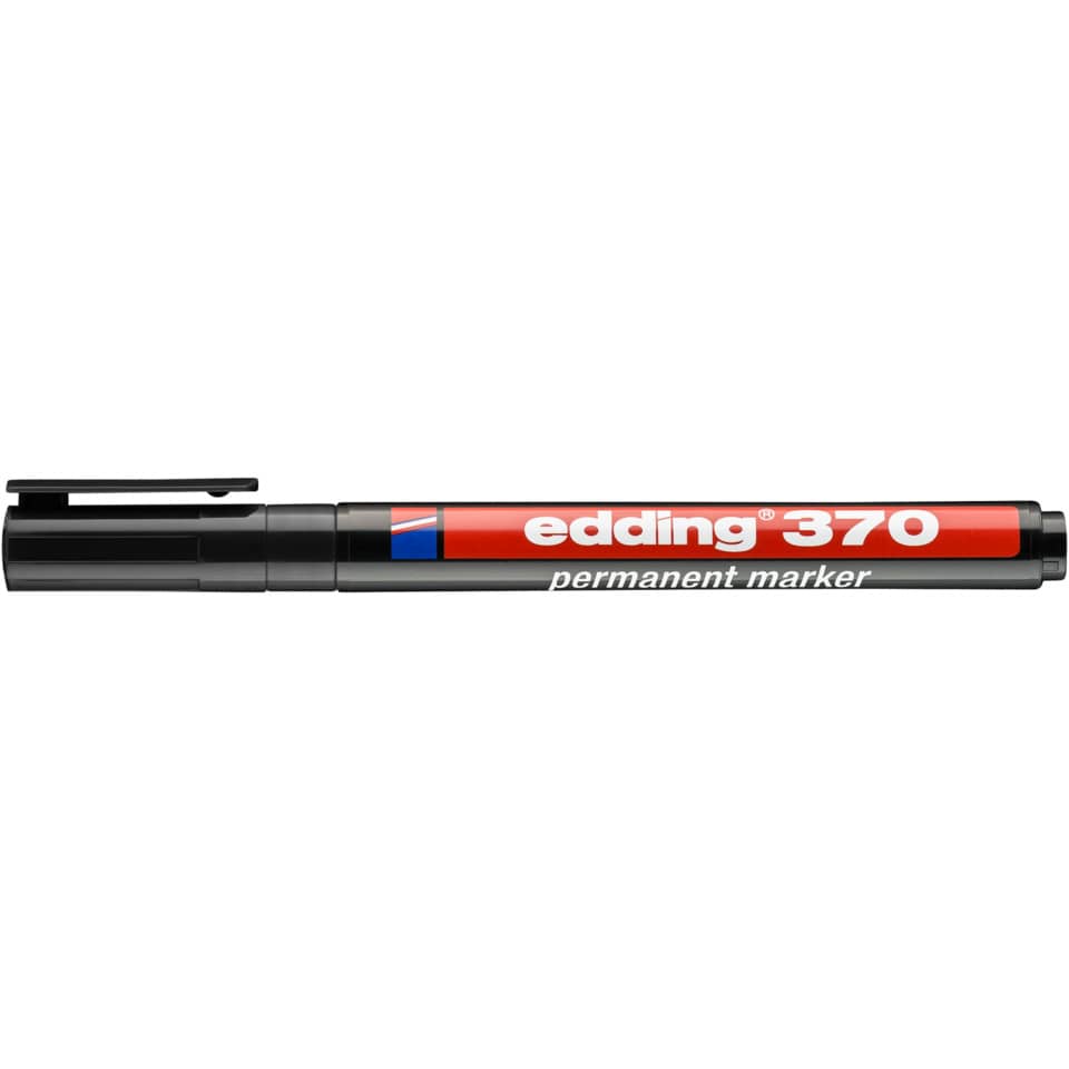370 Permanentmarker - 1 mm, schwarz