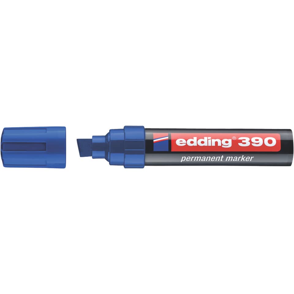 390 Permanentmarker - nachfüllbar, ca. 4 - 12 mm, blau