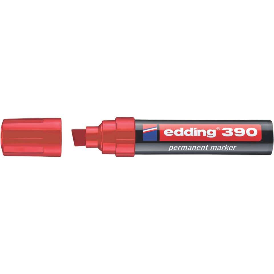390 Permanentmarker - nachfüllbar, ca. 4 - 12 mm, rot