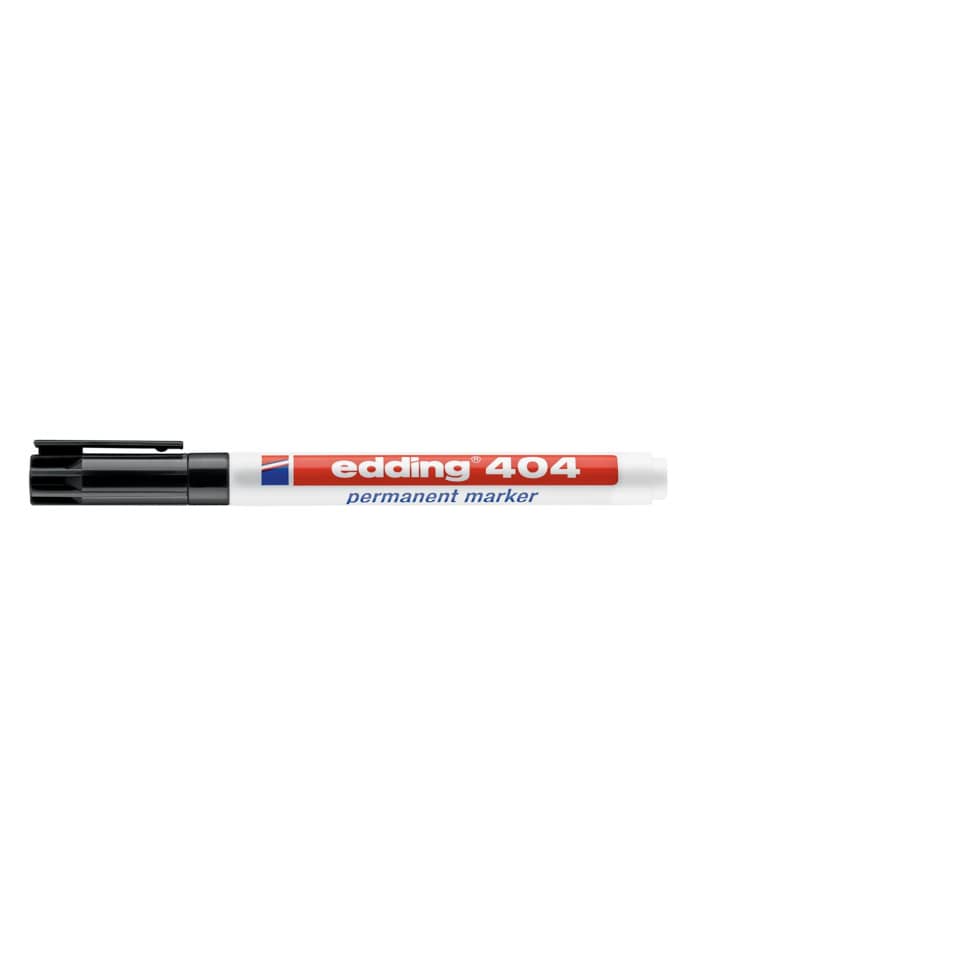 404 Permanentmarker - 0,75 mm, schwarz