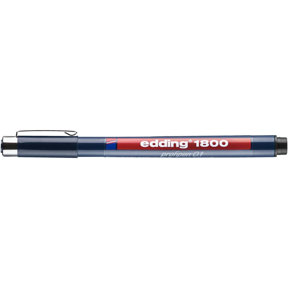 1800 Faserzeichner profipen - 0,25 mm, schwarz