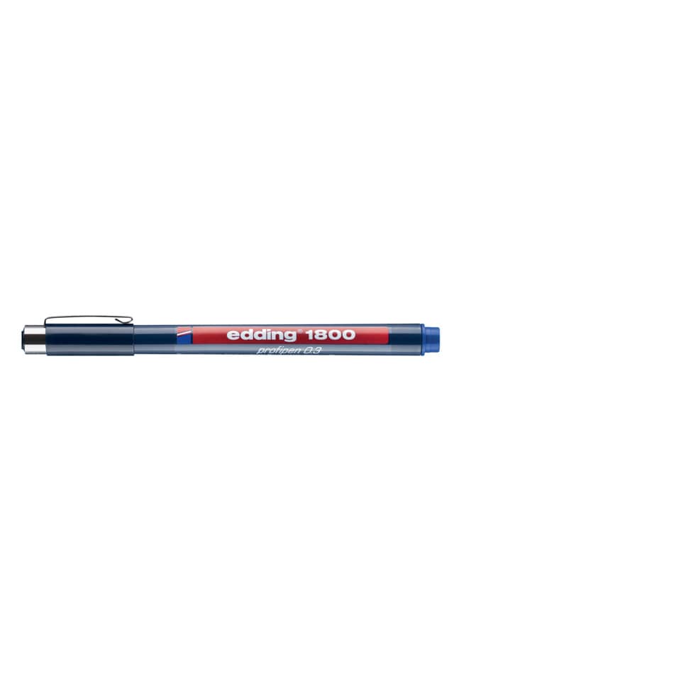 1800 Faserzeichner profipen - 0,35 mm, blau