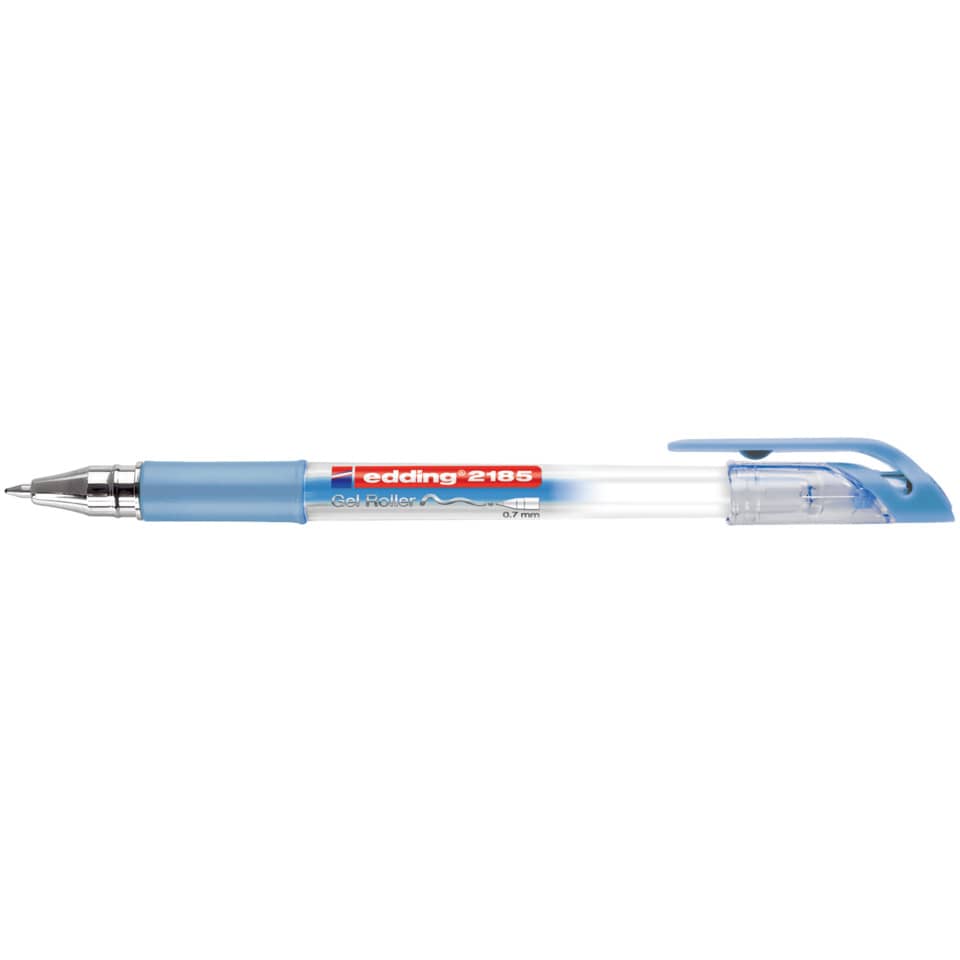 2185 Gelroller - 0,7 mm, blau-metallic