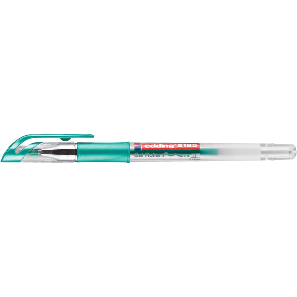 2185 Gelroller - 0,7 mm, grün-metallic