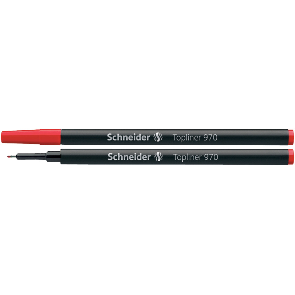 Fineliner-Mine Topliner 970 - 0,4 mm, rot