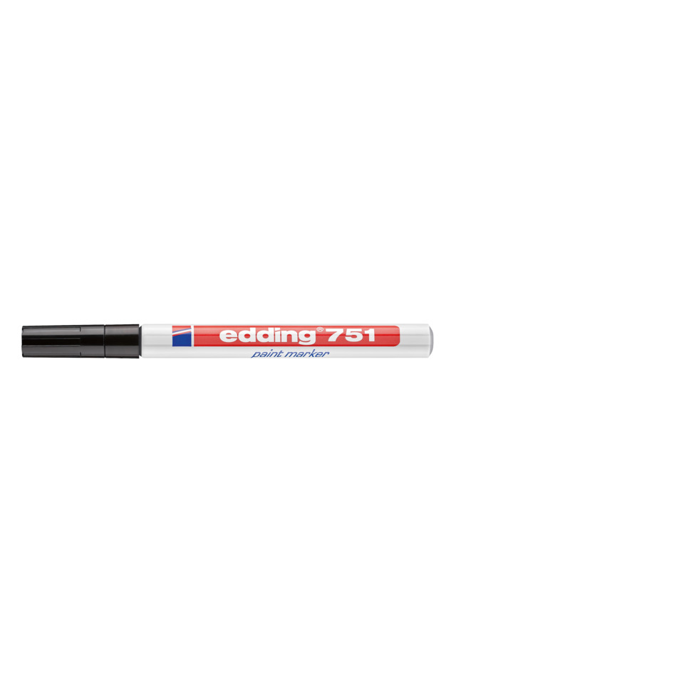 751 Lackmarker - 1 - 2 mm, schwarz