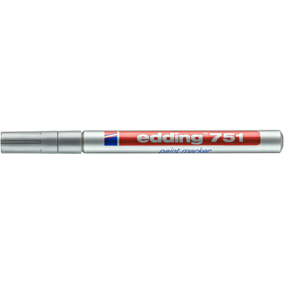 751 Lackmarker - 1 - 2 mm, silber