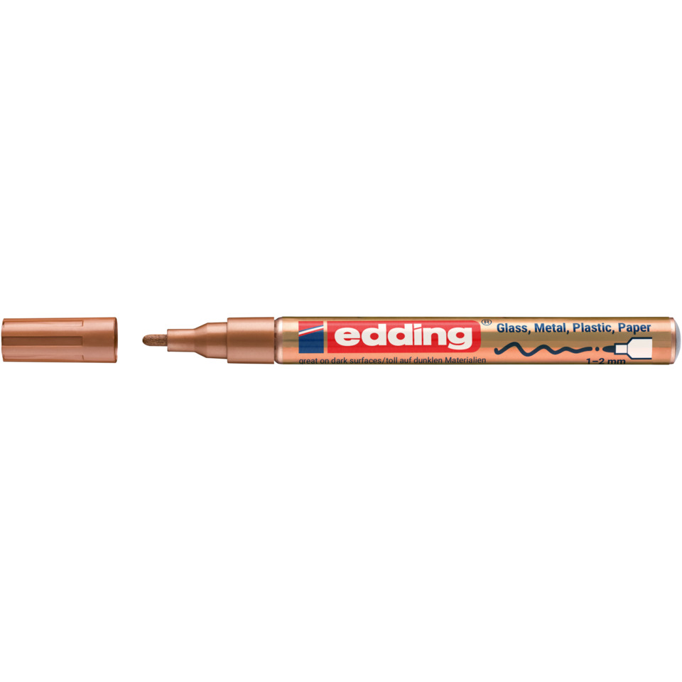 751 Glanzlackmarker - 1 - 2 mm, kupfer