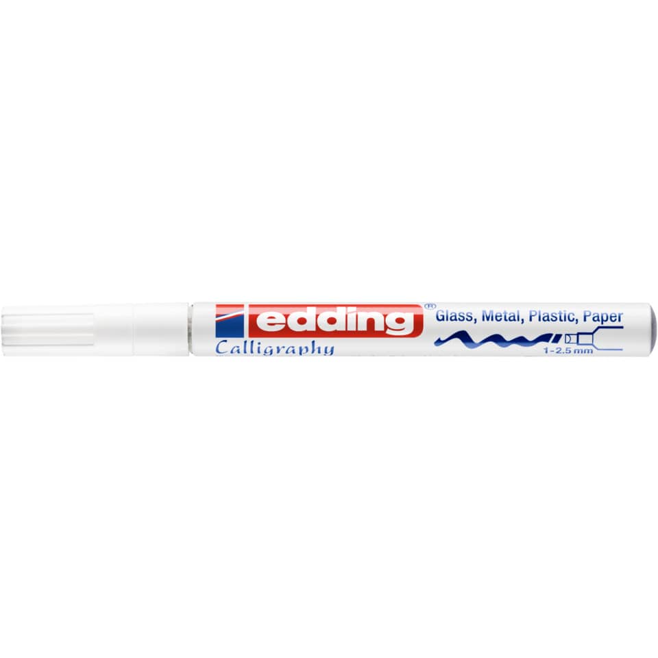 753 Glanzlack-Marker creative - 1 - 2,5 mm, weiß