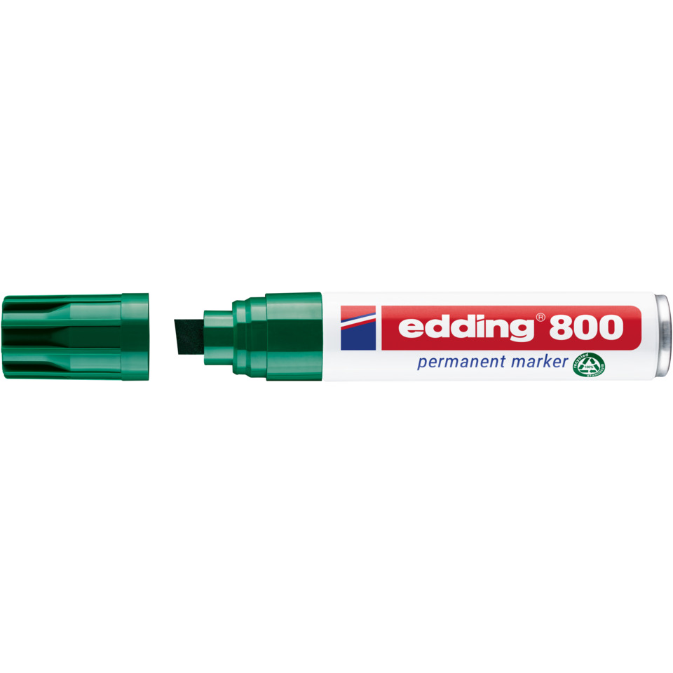800 Permanentmarker - 4 - 12 mm, grün, nachfüllbar