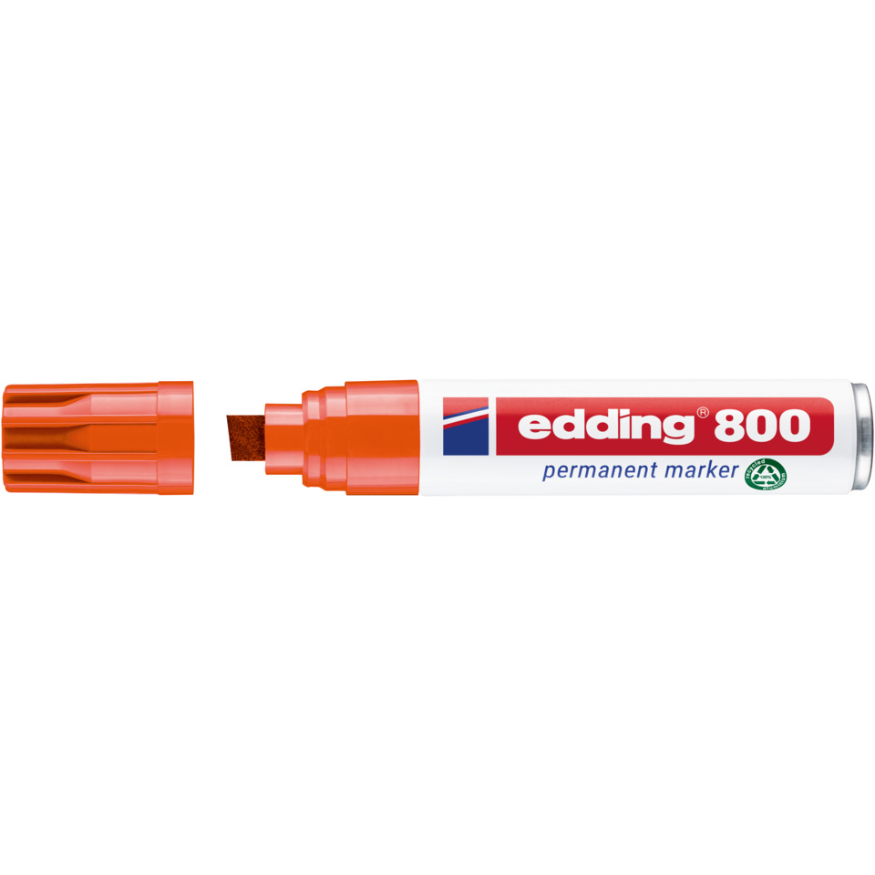 800 Permanentmarker - nachfüllbar, 4 - 12 mm, orange