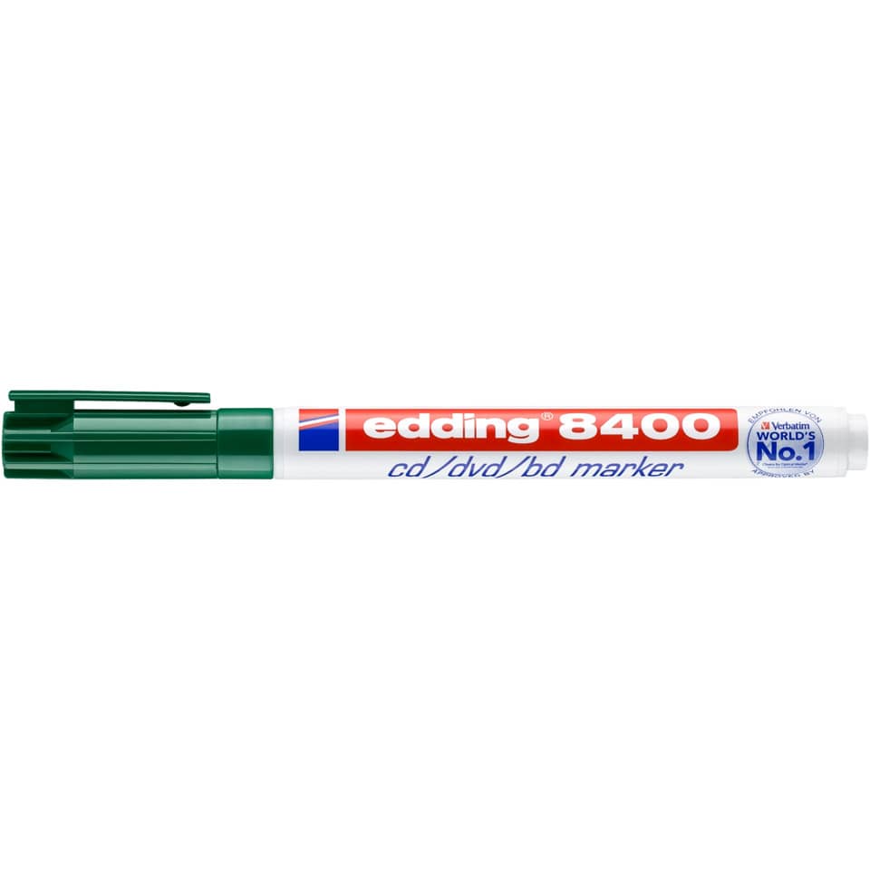 8400 CD-Marker - permanent, ca. 0,5 - 1 mm, grün