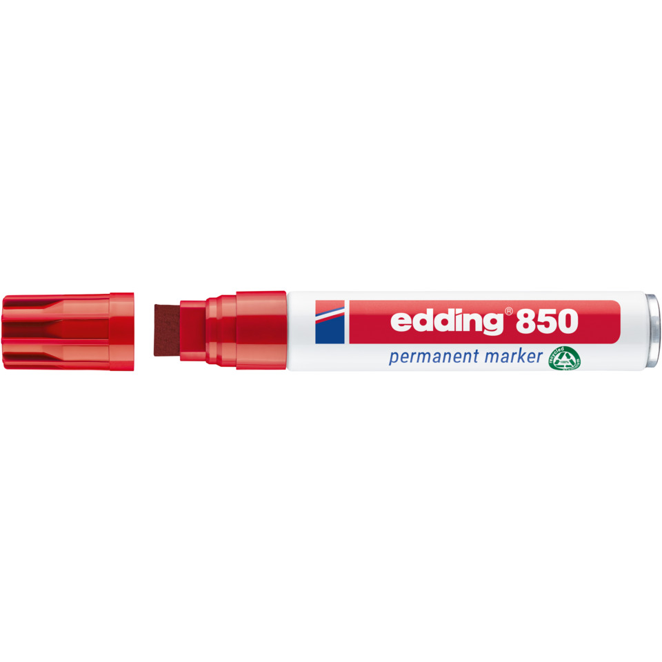 850 Permanentmarker - 5 - 15 mm, rot, nachfüllbar