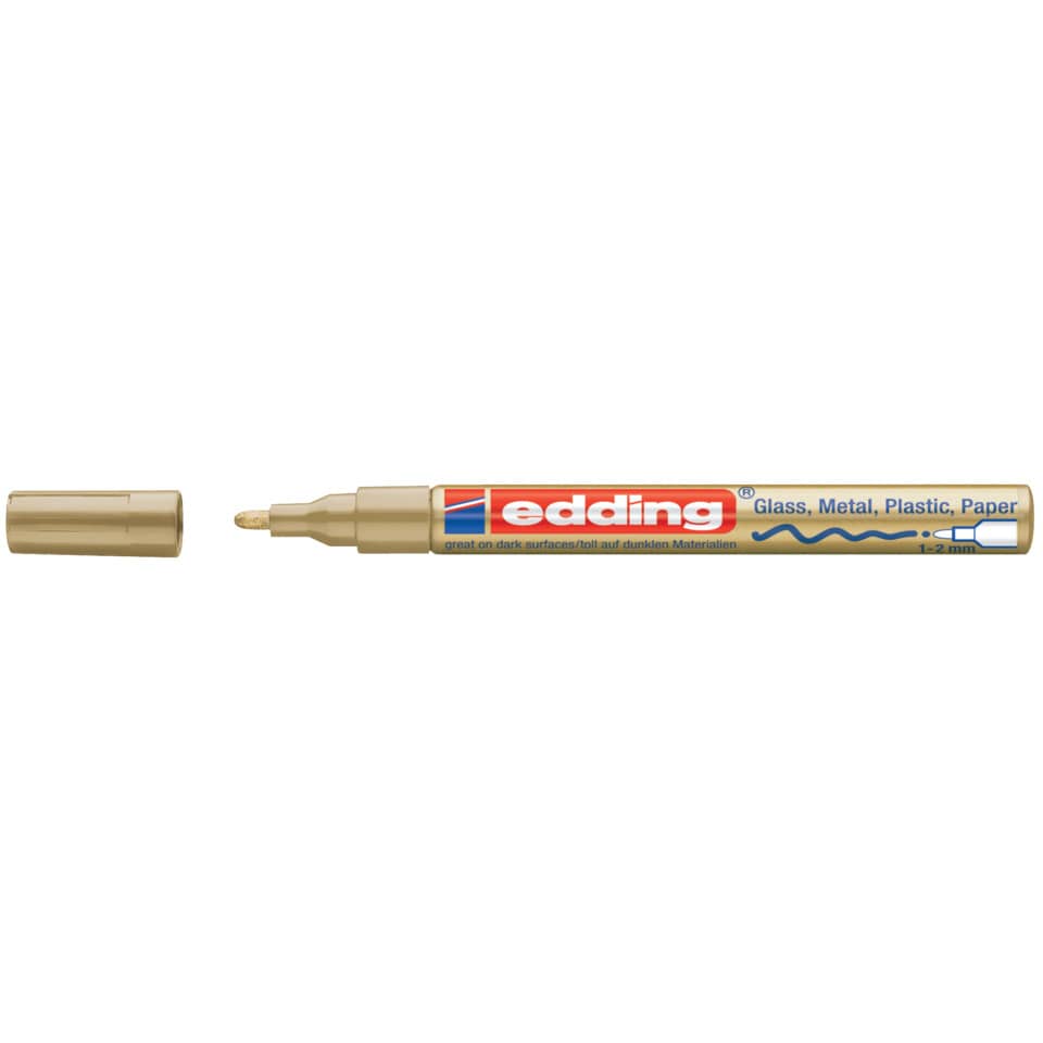 751 Glanzlackmarker - 1 - 2 mm, gold