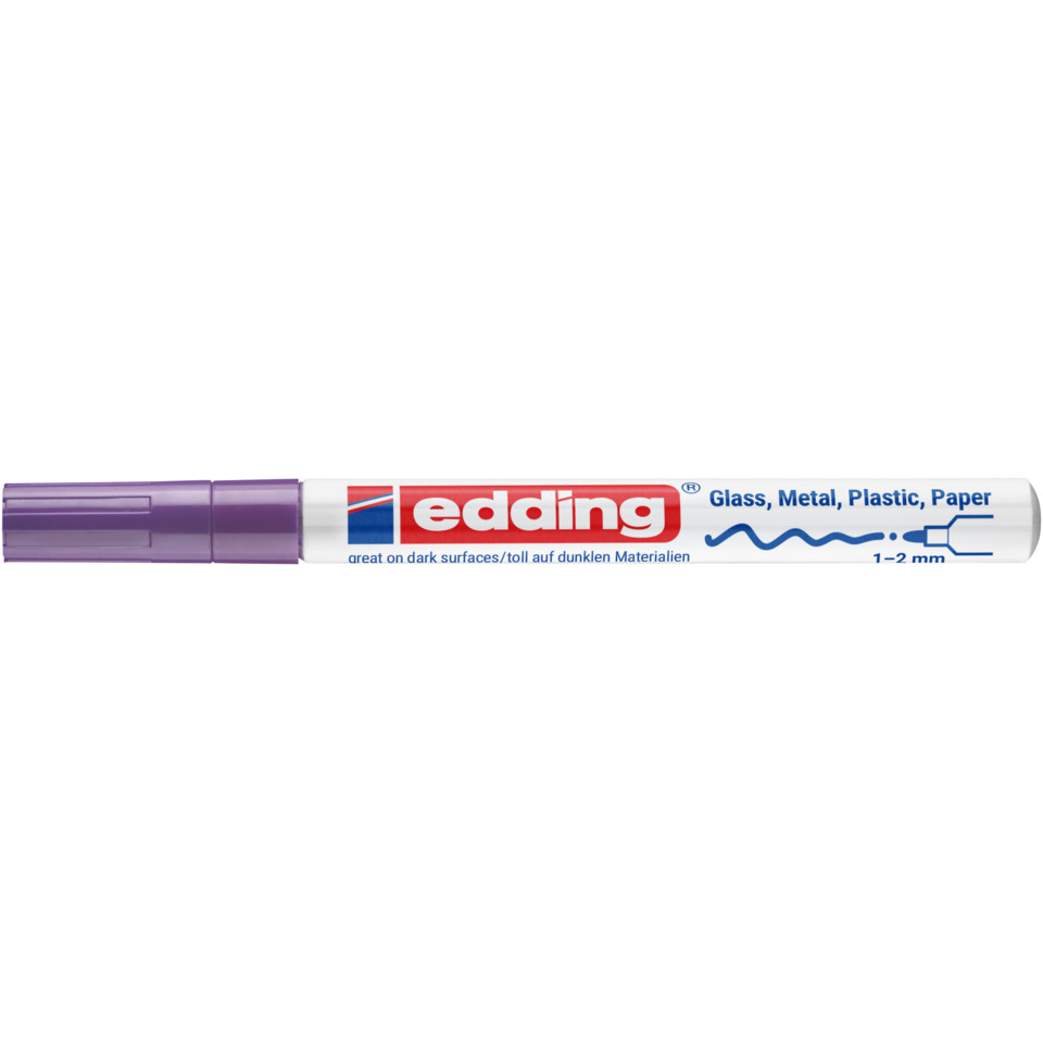 751 Glanzlackmarker - 1 - 2 mm, violett