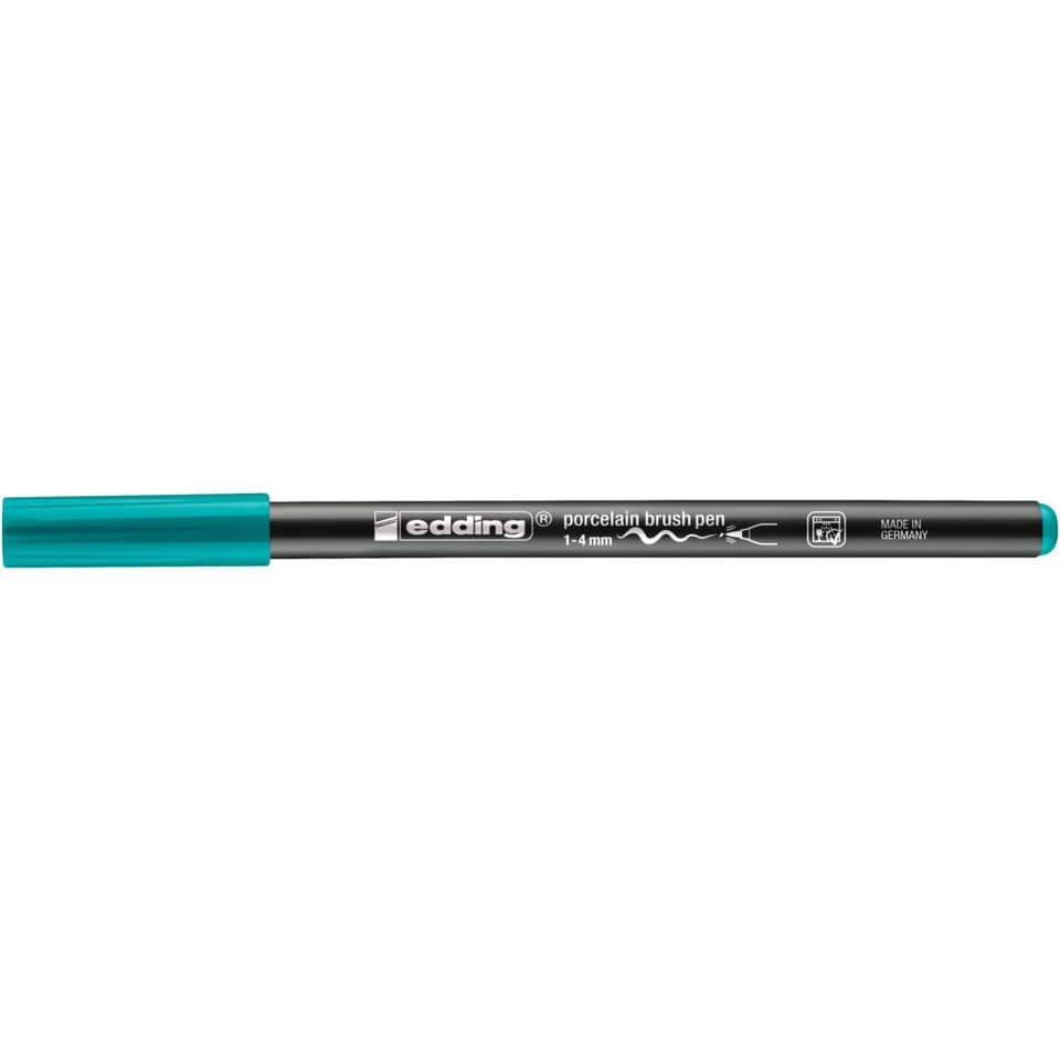 4200 Porzellanpinselstift - 1 - 4 mm, türkis
