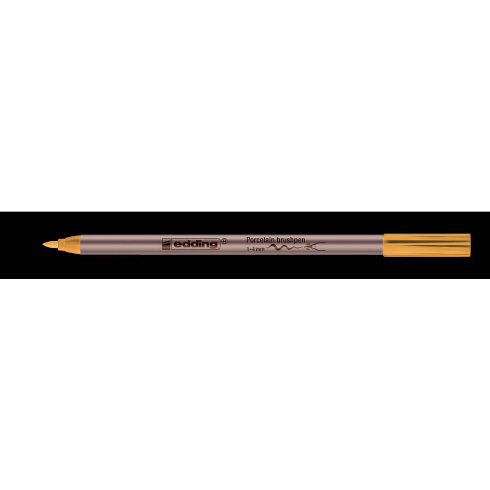 4200 Porzellanpinselstift - 1 - 4 mm, stahlblau