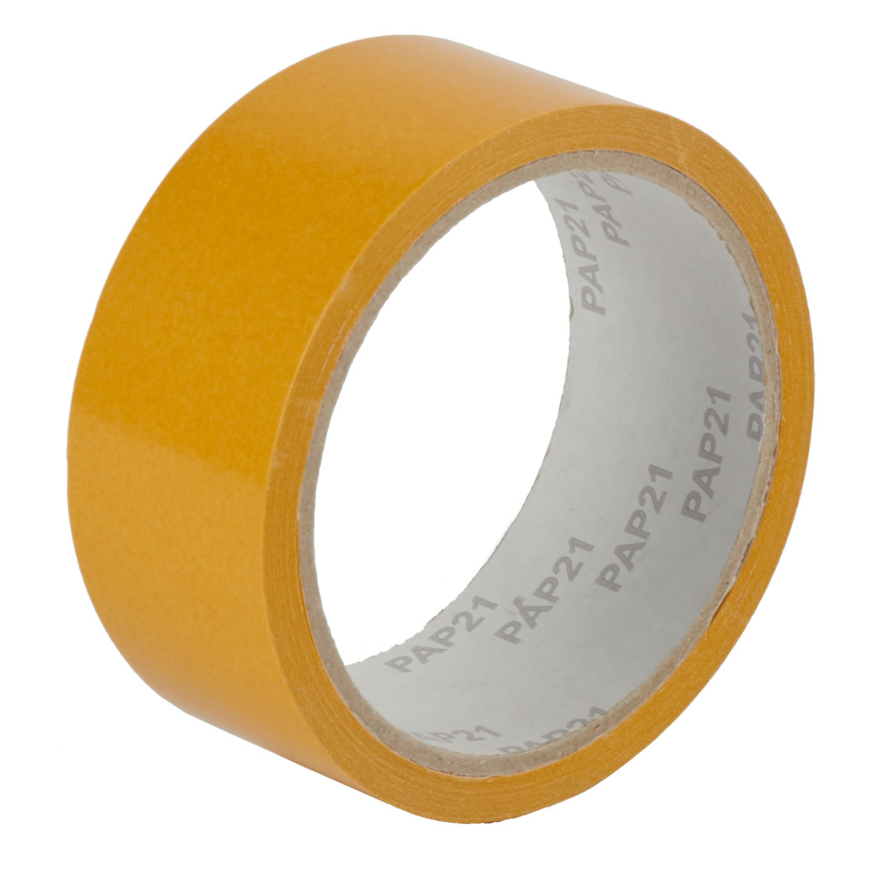 Teppichverlegeband 10m x 38mm, gelb