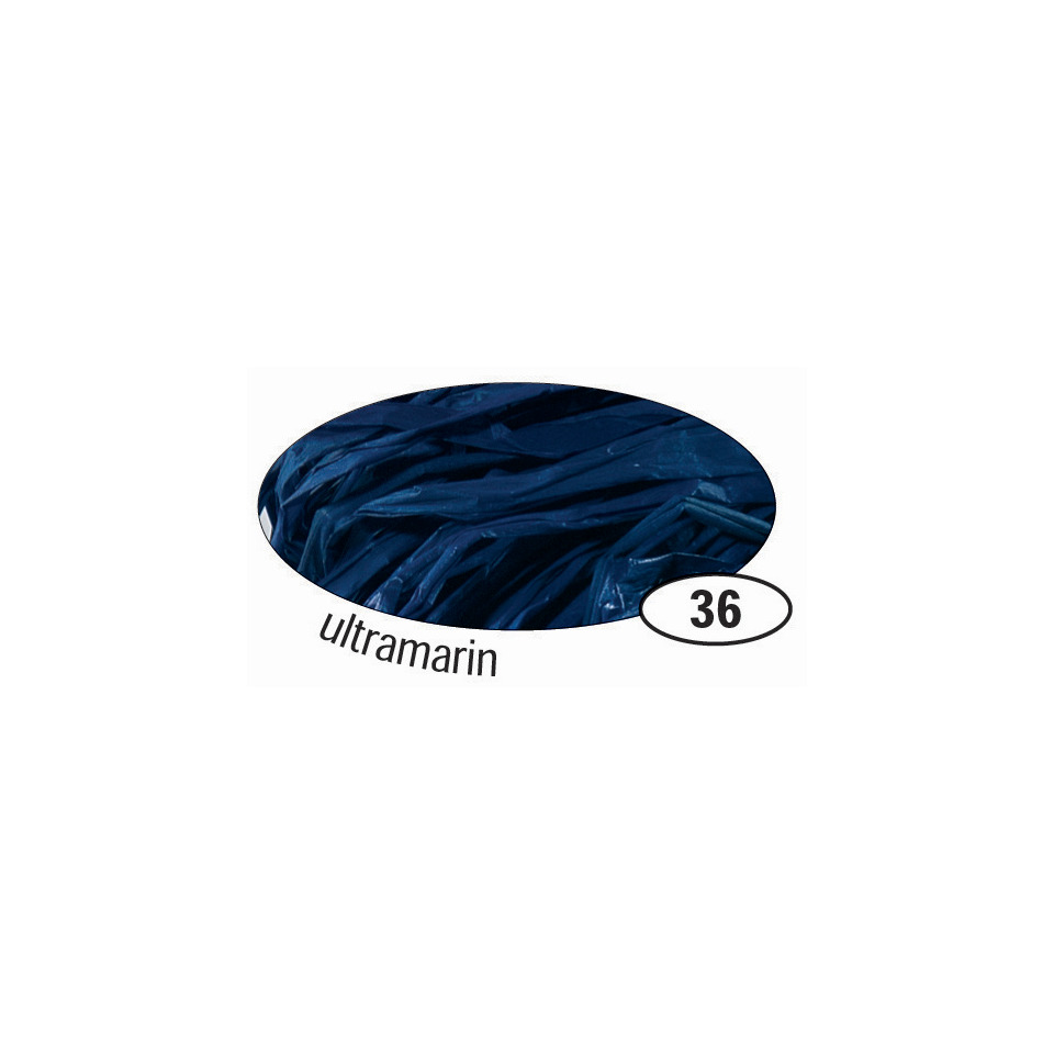 Naturbast Raffia - matt, ultramarin, 50 g