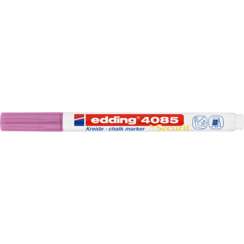 4085 Kreidemarker - 1 - 2 mm, pink-metallic