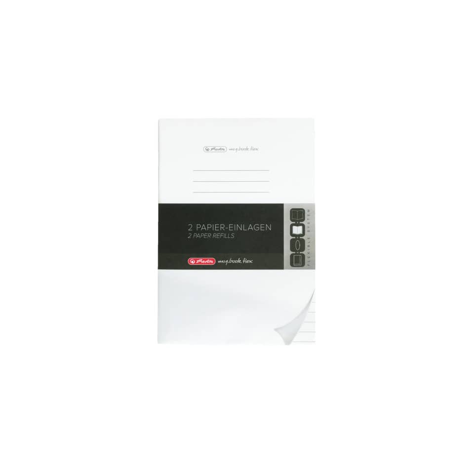 Ersatzeinlage Refill flex - A5, 2x 40 Blatt, liniert