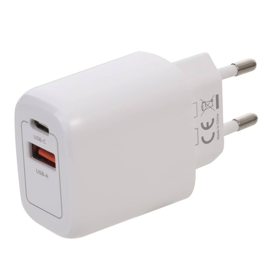 Ladeadapter USB+C-Stecker weiß