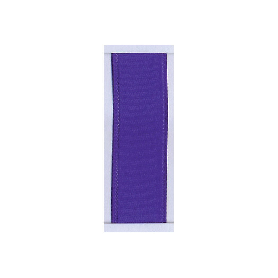 Doppelsatinband - 3 mm x 50 m, violett