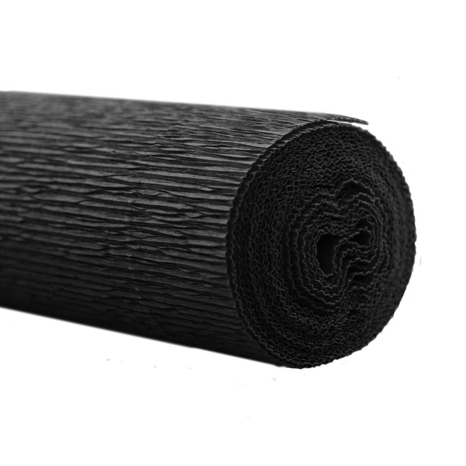 Floristen Krepppapier - 50 x 250 cm, schwarz
