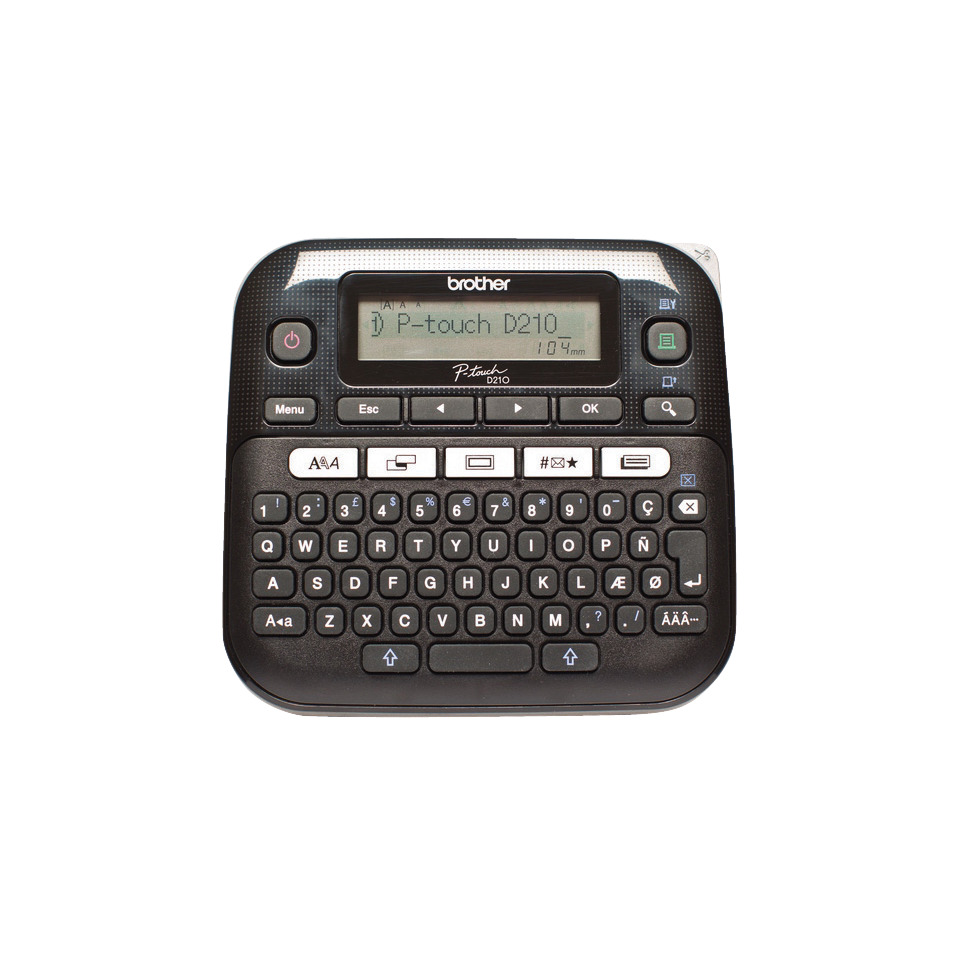 Beschriftungsgerät P-touch D210VP im Hartschalenkoffer