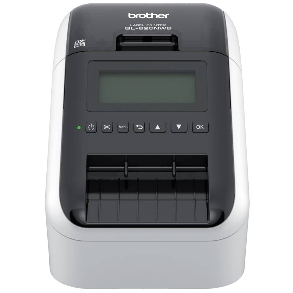 Etikettendrucker QL-820NWBc, Bluetooth, schwarz/weiß