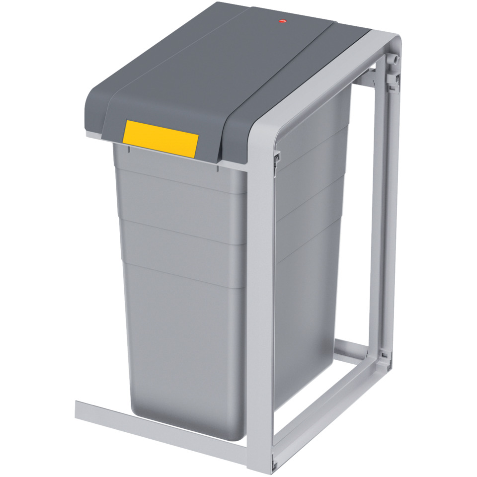 Erweiterungseinheit Mülltrennsystem ProfiLine Öko XL - 38 l, grau